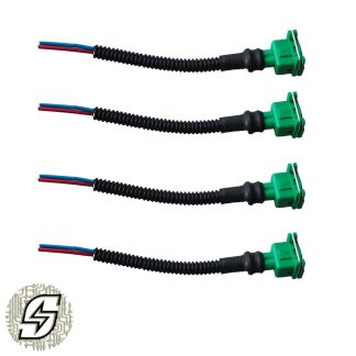 سوکت دو فیش همه کاره رنگی سبز