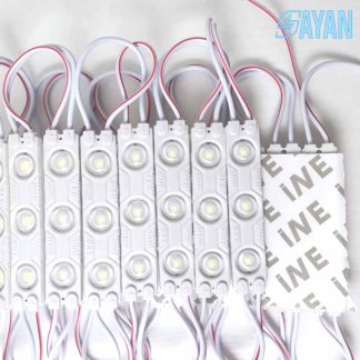 ال ای دی بلوکی ۳ تایی لنزدار سفید