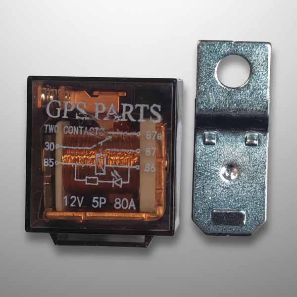 رله بوق ۸۰ آمپر ۵ پایه ضد آب