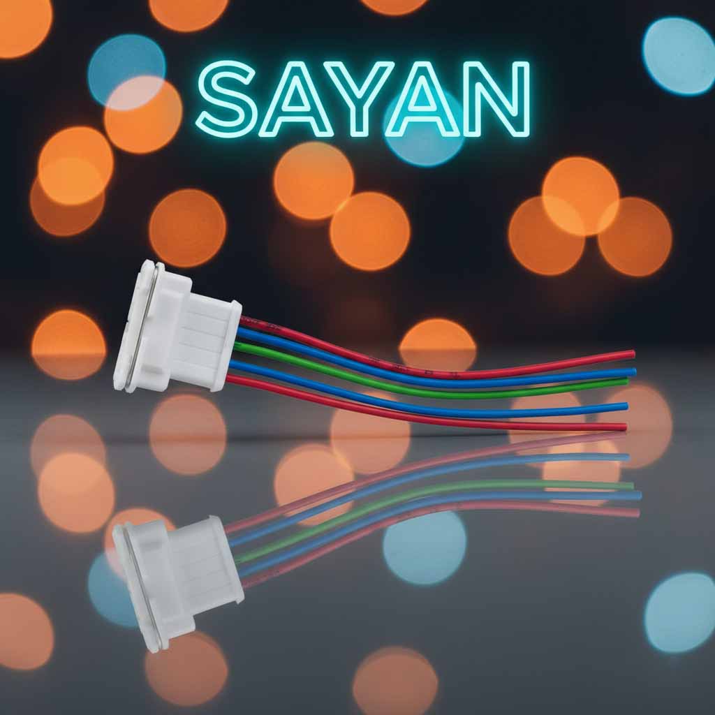 سوکت  5 خانه چراغ پراید 131